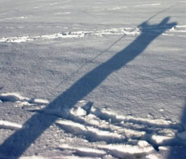 Bogenschiessen im Schnee